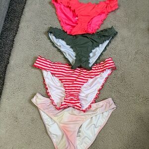 Bundle of Victorias Secret Medium Bikini Bottoms